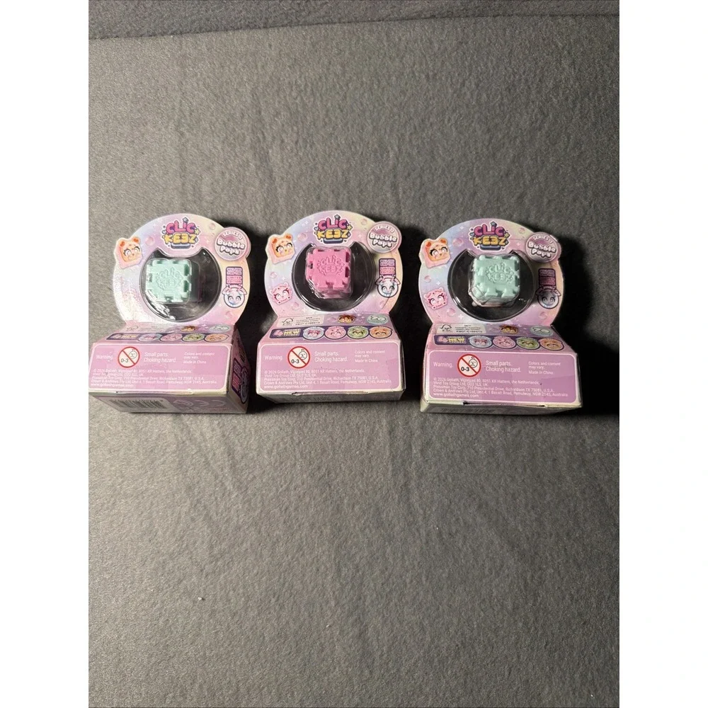 ClicKeez Series 3 Two Pack New Unopened Bundle Of 3
